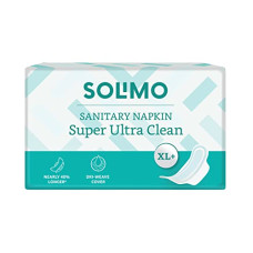 Deals, Discounts & Offers on Health & Personal Care - Amazon Brand - Solimo Super Ultra Clean XL, 50s x 1 (Pack of 50 Napkins)