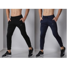 Deals and Offers on - KraasaPack of 2 Men Solid Black Track Pants Deals, Discounts & Offers on - KraasaPack of 2 Men Solid Black Track Pants