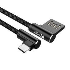Deals, Discounts & Offers on  - PTron Solero Type C Cable 2.1A Fast Charging Cable 1.2 Meter Long USB Cable - (Black)