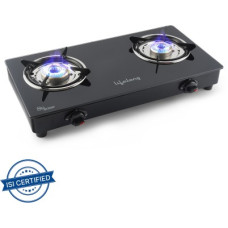 Deals, Discounts & Offers on  - Lifelong LLGS118 ISI Certified Glass Manual Gas Stove(2 Burners)