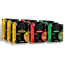 Deals, Discounts & Offers on  - CurrieZ-Value Combo (RED|YELLOW|GREEN 100g Pack of 9)| Curry Paste |100% vegetarian base|Cook restaurant style veg and non-veg curries at Home|Total Bundle serves upto 36 people|Each pack serves upto 4|Ready to cook|
