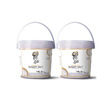 Deals, Discounts & Offers on  - Lunn|Combo of Natural Fine Grain Desert Salt|Rich in Natural Minerals |No GMO|Gluten Free|1kg Each|Pack of 2