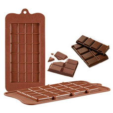 Deals, Discounts & Offers on  - Hotmark 24 Cavity Chocolate Bar Flexible Silicone Mold Chocolate Cake Mould (Pack of 2)