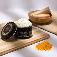 Deals, Discounts & Offers on Beauty Care - TRU HAIR & SKIN Turmeric & Sandalwood Detan Face Pack | Fights Acne and Brightens Skin- 100gms