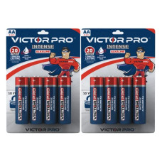 Deals, Discounts & Offers on  - VictorPro Intense AA Alkaline Battery 8 Pcs - 20 Months in Remote - Long Lasting -10 Year Power Lock Technology -