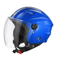 Deals and Offers on - STUDDS RAY Super Open FACE Helmet Dapper Blue L Deals, Discounts & Offers on - STUDDS RAY Super Open FACE Helmet Dapper Blue L