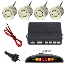 Deals, Discounts & Offers on  - Kingsway Car Reverse Parking Sensor with LED Display Universal Fit For Maruti Suzuki Ertiga, Model Year : 2018-2022, Color : White, Ultrasonic Reverse Parking Auto Detectors Radar System