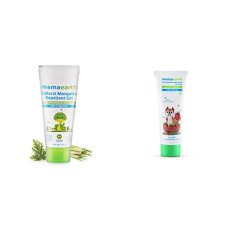 Deals, Discounts & Offers on  - Mamaearth Natural Mosquito Repellent Gel, 50ml & 100 Percent Natural Berry Blast Kids Toothpaste, 50g Combo