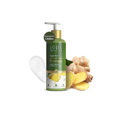 Deals, Discounts & Offers on  - Lotus Botanicals Dandruff-Control Shampoo | Ginger Root, Tea Tree Oil | Anti Dandruff | Silicon, Sulphate & Chemical Free | For All Hair Types | 300ml