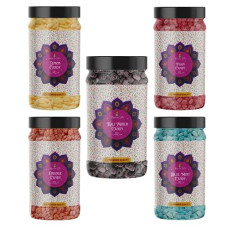 Deals, Discounts & Offers on  - Marwar Seth Combo of Candies of flavours Orange candy, Black Kala khatta candy, Paan candy, Blue Mint candy, Pineapple Candy. Pack of 5 x 200 Gram Each 1000 Gram JAR PACKAGING.