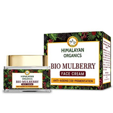 Deals and Offers on - Himalayan Organics Bio Mulberry Face Cream | Hydrates Skin | Remove Dark Spots | Oil Free | Promote Younger And Youthful Glow - 50gm Deals, Discounts & Offers on - Himalayan Organics Bio Mulberry Face Cream | Hydrates Skin | Remove Dark Spots | Oil Free | Promote Younger And Youthful Glow - 50gm