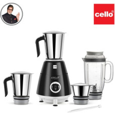 Deals, Discounts & Offers on Personal Care Appliances - cello Master Grind 500 Juicer Mixer Grinder (4 Jars, Black and Silver)
