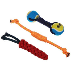 Deals, Discounts & Offers on Toys & Games - AmazonBasics Durable Rope Chewing Toys