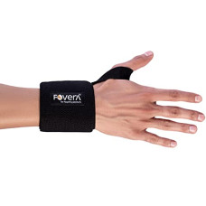 Deals and Offers on - FOVERA Wrist Support Band with Thumb Loops (1 Pair) Compression Wrist Support Deals, Discounts & Offers on - FOVERA Wrist Support Band with Thumb Loops (1 Pair) Compression Wrist Support