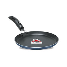 Deals, Discounts & Offers on Cookware - Crystal Induction Base Non-Stick Aluminium Flat Tawa, 300mm, Multicolour