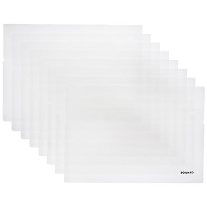 Deals, Discounts & Offers on  - Amazon Brand - Solimo Folder, One-Touch Opening, Reusable, (A4, Set of 10)