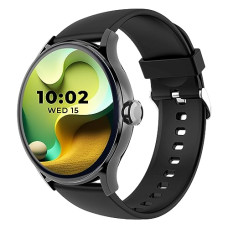 Deals, Discounts & Offers on Electronics - beatXP Flare Pro 1.39 HD Display Bluetooth Calling Smart, 100+ Sports Modes, Heart Rate Monitoring, SpO2, AI Voice Assistant, IP68 - Black