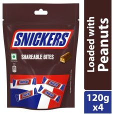 Deals, Discounts & Offers on Food and Health - SNICKERS Shareable Bites Bars(4 x 120 g)