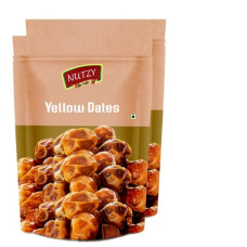 Deals, Discounts & Offers on  - Nutzy Premium Dates (Yellow Dates/Peela Khajoor, 500g)