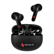 Deals, Discounts & Offers on Headphones - Shark Newly Launched S11 Bebop TWS Earbuds with 38 HRS Playtime & in-Ear Bluetooth, 45ms Low Latency Gaming, Active Noise Cancellation, IPX4 Ear Buds, Bluetooth 5.3, 10mm Drivers & USB Type-C Port