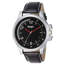 Deals, Discounts & Offers on Men - Ego Analog Black Dial Men's Watch-E-01025LAGC