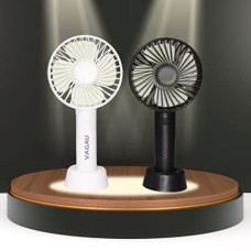 Deals and Offers on - VAGAU Mini Portable USB Hand Fan, Usb Fan Portable High Speed Built-in Rechargeable Battery Operated Summer Cooling Table Fan with Stand For Home Office Indoor Outdoor Travel (Black/White) Deals, Discounts & Offers on - VAGAU Mini Portable USB Hand Fan, Usb Fan Portable High Speed Built-in Rechargeable Battery Operated Summer Cooling Table Fan with Stand For Home Office Indoor Outdoor Travel (Black/White)