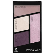 Deals, Discounts & Offers on Beauty Care - Wet n Wild, Color Icon Eyeshadow Quads, Eyeshadow Palette with Shiny and Matte Finish Eyeshadows, Long-Lasting and Easy-to-blend Formula, Petalette (Multicolor)