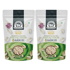 Deals and Offers on - WONDERLAND FOODS Dry Fruits American California Roasted & Salted Pistachios (Pista) 400g (200g X 2) Combo Pouch | Healthy Snack | Vitamins & Minerals Rich | Immunity Booster Deals, Discounts & Offers on - WONDERLAND FOODS Dry Fruits American California Roasted & Salted Pistachios (Pista) 400g (200g X 2) Combo Pouch | Healthy Snack | Vitamins & Minerals Rich | Immunity Booster