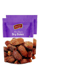 Deals and Offers on - Nutzy Premium Dates (Dry red Dates/Lal Chuara, 400g) Deals, Discounts & Offers on - Nutzy Premium Dates (Dry red Dates/Lal Chuara, 400g)