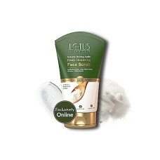 Deals and Offers on Beauty Care - Lotus Botanicals Baking Soda Deep Cleansing Face Scrub| Oil Control, Anti - Acne | Sulphate, Silicon & Chemical Free | For Normal/Oily or Combination Skin | 100g Deals, Discounts & Offers on Beauty Care - Lotus Botanicals Baking Soda Deep Cleansing Face Scrub| Oil Control, Anti - Acne | Sulphate, Silicon & Chemical Free | For Normal/Oily or Combination Skin | 100g