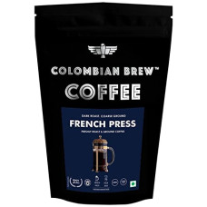 Deals and Offers on - Colombian Brew Arabica French Press Coffee Powder, Dark Roast Strong, 100g Deals, Discounts & Offers on - Colombian Brew Arabica French Press Coffee Powder, Dark Roast Strong, 100g