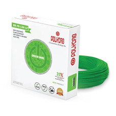 Deals and Offers on - Polycab Eco-Friendly Greenwire PVC Insulated Copper Cable Deals, Discounts & Offers on - Polycab Eco-Friendly Greenwire PVC Insulated Copper Cable