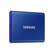 Deals, Discounts & Offers on  - [For Citibank Credit Card EMI] Samsung T7 1TB Up to 1,050MB/s USB 3.2 Gen 2 (10Gbps, Type-C) External Solid State Drive (Portable SSD) Blue (MU-PC1T0H)