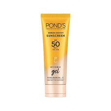 Deals, Discounts & Offers on Beauty Care - POND'S Serum boost sunscreen prevent and fade dark patches with the power of SPF 50 and NIACINAMIDE-C Serum 100g