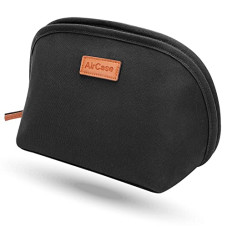 Deals, Discounts & Offers on  - AirCase Canvas Toiletry kit travel organizer, easy to clean spacious storage pouch for shaving, makeup, cosmetic, gadgets,