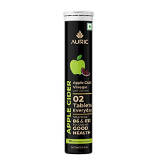 Deals and Offers on - Auric Apple Cider Vinegar with Vitamins | 20 ACV Tablets with Vitamin B6 & B12 in every tube | Weight Loss & Metabolism Benefits | Supports Digestion, Bloating Relief & Gut Health Deals, Discounts & Offers on - Auric Apple Cider Vinegar with Vitamins | 20 ACV Tablets with Vitamin B6 & B12 in every tube | Weight Loss & Metabolism Benefits | Supports Digestion, Bloating Relief & Gut Health