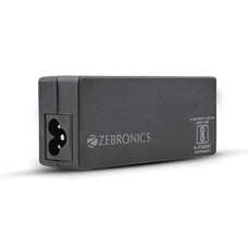 Deals, Discounts & Offers on Laptop Accessories - Zebronics 19V/60W Laptop Adapter LA553019060SS with LED Indicator, Compatible with 5.5 x 3mm Laptop Socket