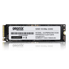 Deals and Offers on - GEONIX 128GB M.2 NVMe SSD, 2280 SATA III (6Gb/s), Read Speed Up to 2400 Mbps, Write Speed Up to 2000 Mbps, Internal Solid State Drive (SSD), (3years Warranty) Deals, Discounts & Offers on - GEONIX 128GB M.2 NVMe SSD, 2280 SATA III (6Gb/s), Read Speed Up to 2400 Mbps, Write Speed Up to 2000 Mbps, Internal Solid State Drive (SSD), (3years Warranty)