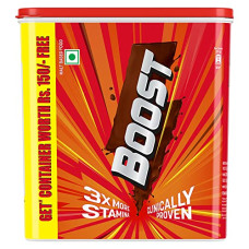 Deals and Offers on - BOOST Energy & Nutrition Chocolate Drink Container 1 kg powder(Pack of 500 g x 2), Fortified with 17 Essential Vitamins and Minerals Deals, Discounts & Offers on - BOOST Energy & Nutrition Chocolate Drink Container 1 kg powder(Pack of 500 g x 2), Fortified with 17 Essential Vitamins and Minerals