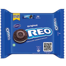 Deals, Discounts & Offers on  - Cadbury Oreo Vanilla Flavour Chocolatey Sandwich Biscuit, 288.75 g