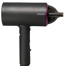 Deals and Offers on - AGARO HD-1214 Premium Hair Dryer with 1400 Watts Motor, 3 Temperature Settings & Cool Shot Button- Black Deals, Discounts & Offers on - AGARO HD-1214 Premium Hair Dryer with 1400 Watts Motor, 3 Temperature Settings & Cool Shot Button- Black