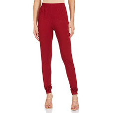 Deals, Discounts & Offers on Women - Dollar Missy Women Slim Fit Leggings(MMCC-501_Red_S)