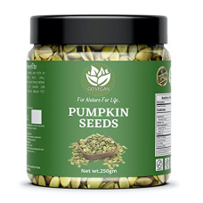 Deals and Offers on - Go Vegan Pumpkin Seeds Protein and Fiber Rich Superfood - 250g Deals, Discounts & Offers on - Go Vegan Pumpkin Seeds Protein and Fiber Rich Superfood - 250g