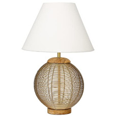 Deals, Discounts & Offers on  - Amazon Brand - Stone & Beam Casares Spherical Table Lamp