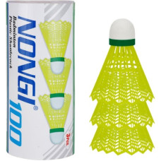Deals and Offers on Auto & Sports - Nongi Badminton Plastic Shuttlecock For Indoor and Outdoor Badminton Shuttle Sports Plastic Shuttle - Yellow(Medium, 77, Pack of 3) Deals, Discounts & Offers on Auto & Sports - Nongi Badminton Plastic Shuttlecock For Indoor and Outdoor Badminton Shuttle Sports Plastic Shuttle - Yellow(Medium, 77, Pack of 3)