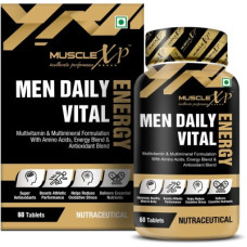 Deals, Discounts & Offers on  - MuscleXP Men Daily Vital Energy With Multivitamins - 60 Tablets(60 Tablets)