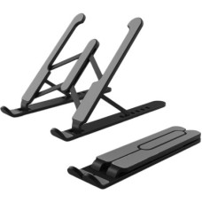 Deals, Discounts & Offers on Laptop Accessories - ZEBRONICS Zeb-NS1000 ,6 Angles Adjustable Tabletop, Laptop stand(BLACK) Zeb - NS1000 Laptop Stand
