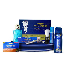 Deals, Discounts & Offers on Beauty Care - Park Avenue Luxury Grooming Collection 8 in 1 Combo Grooming Kit for men | Valentine's Day Gift Set for men | Gift Hamper