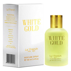 Deals, Discounts & Offers on Beauty Care - La French White Gold Perfume for Men 100ml | Premium Long Lasting Mens Perfume Scent | Date night fragrance Body Spray for Men | Gift