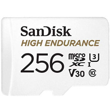 Deals and Offers on - SanDisk 256GB High Endurance Video microSDXC Card with Adapter Deals, Discounts & Offers on - SanDisk 256GB High Endurance Video microSDXC Card with Adapter
